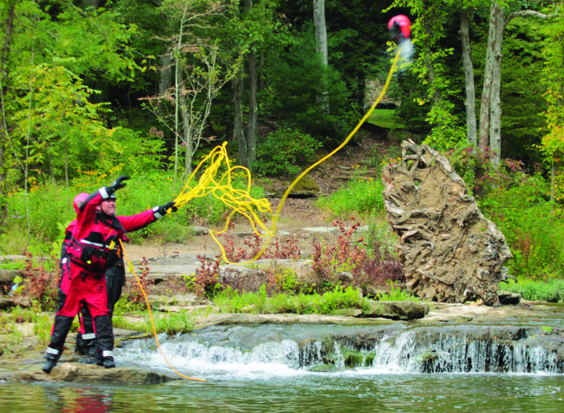 Area responders participate in water rescue training | News, Sports ...